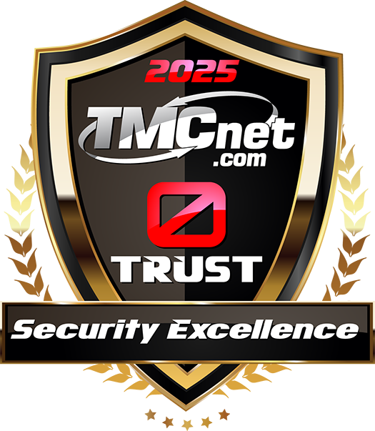 TMC Net Zero Trust 2025 Security Excellence logo