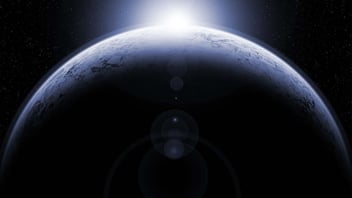 Light coming over a planet by Owen from Pixabay