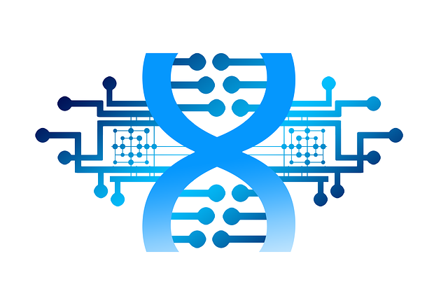 Tech and DNA graphic Image by Gerd Altmann from Pixabay